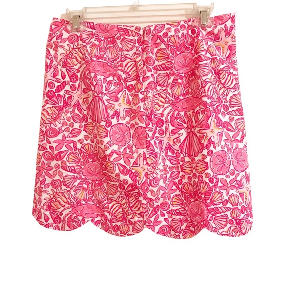 Lilly Pulitzer Lynnie Skirt Sailors Valentine NWT - Picture 2 of 8